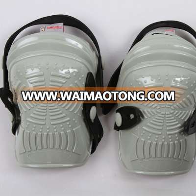 Double Straps Flexible Rubber Knee Pads