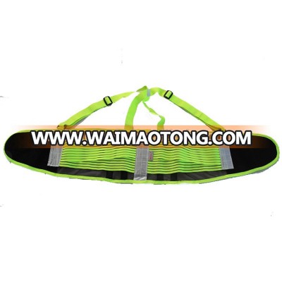 reflective back lumbar support belt