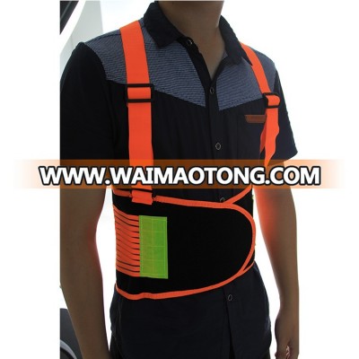 CE Approved hivis Working Back Support belt